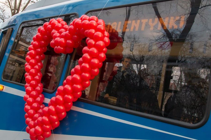 Завтра у Кракові їздитиме трамвай для закоханих 4 4 1
