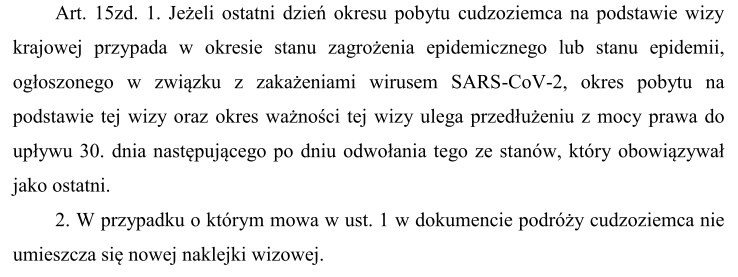 Роз'яснення: як іноземцям легально перебувати в Польщі під час коронавірусу fke2