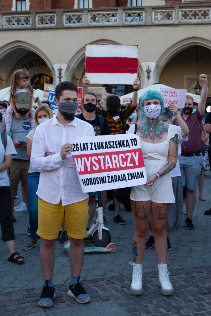У Кракові вдруге відбулась акція солідарності з білоруським народом [ФОТО] img 1269 683x1024