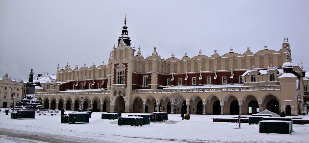 Зима у Кракові: мороз і опади, куди телефонувати в справі очищення доріг і тротуарів krakow 1165348 1920 1024x473
