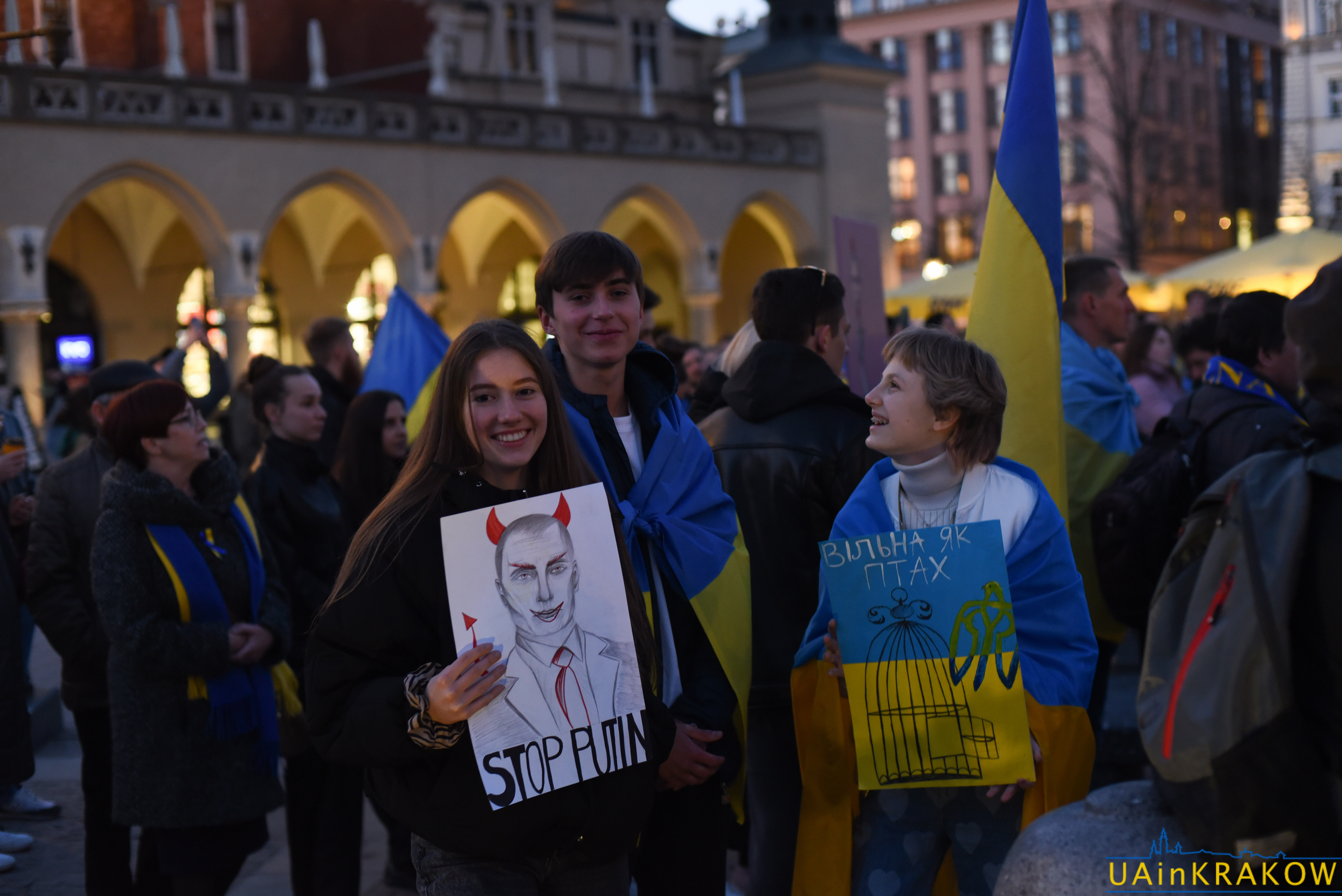 У Кракові пройшов марш проти війни в Україні [ФОТО] dsc 0027 1