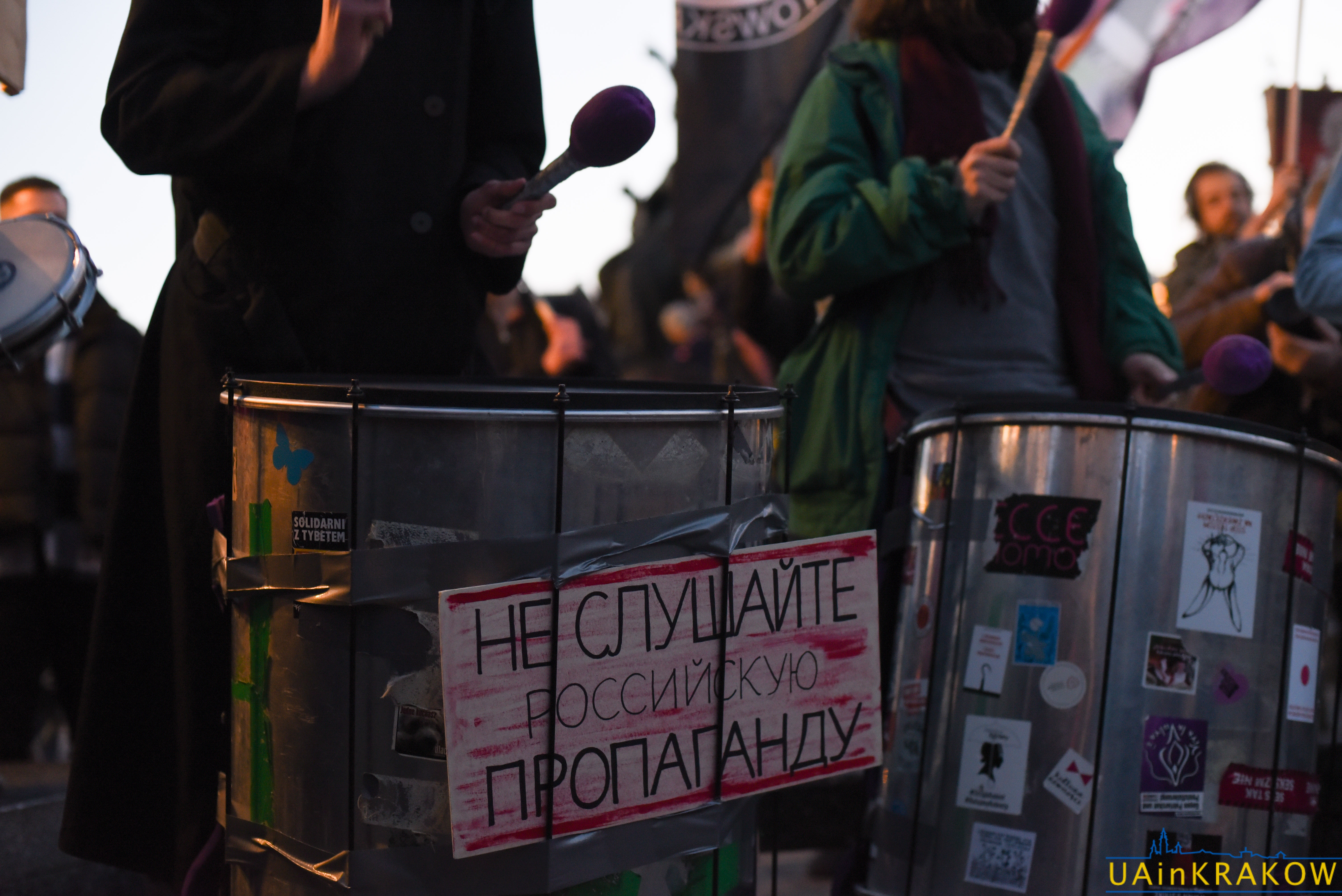 У Кракові пройшов марш проти війни в Україні [ФОТО] dsc 0051 1