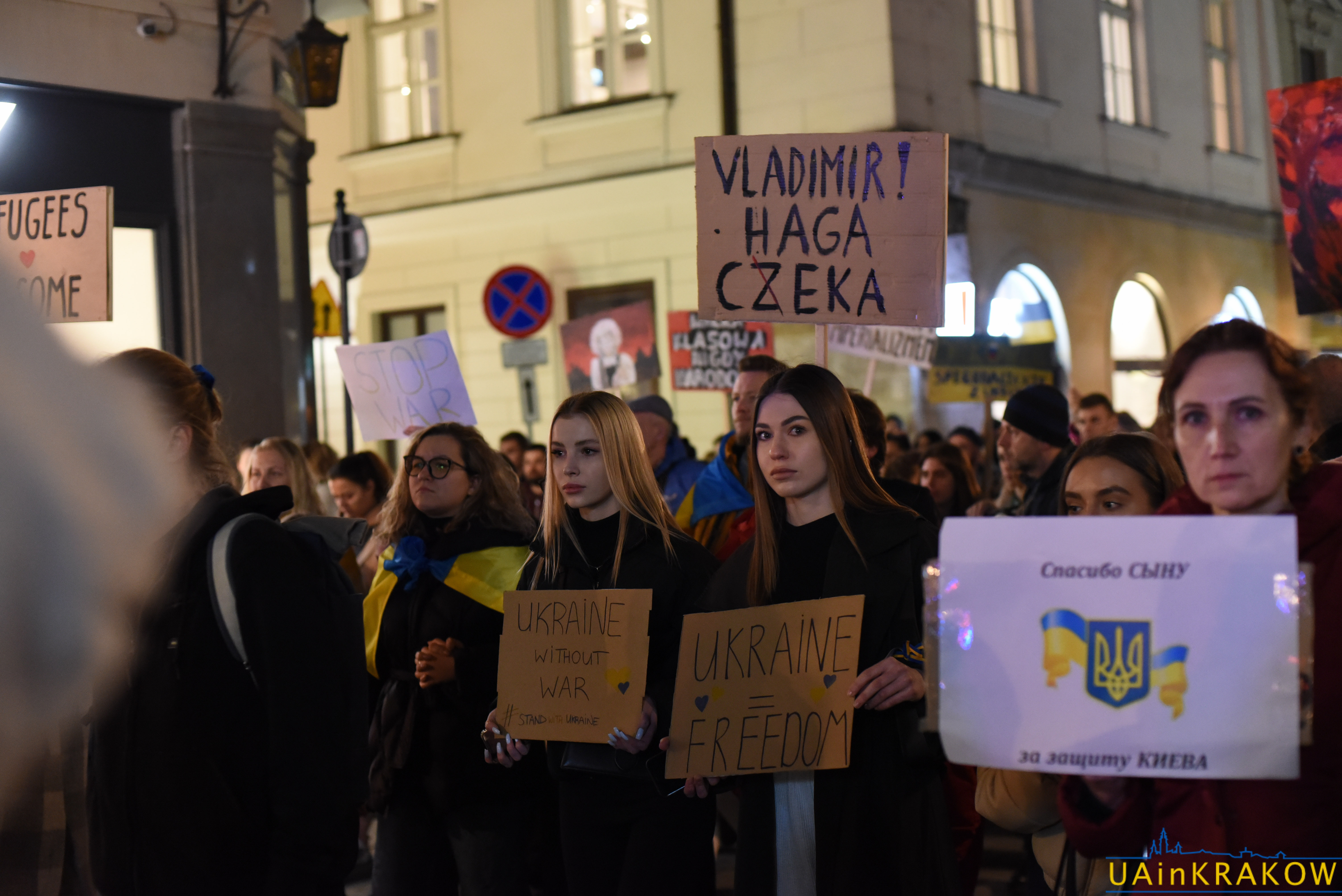 У Кракові пройшов марш проти війни в Україні [ФОТО] dsc 0147 1