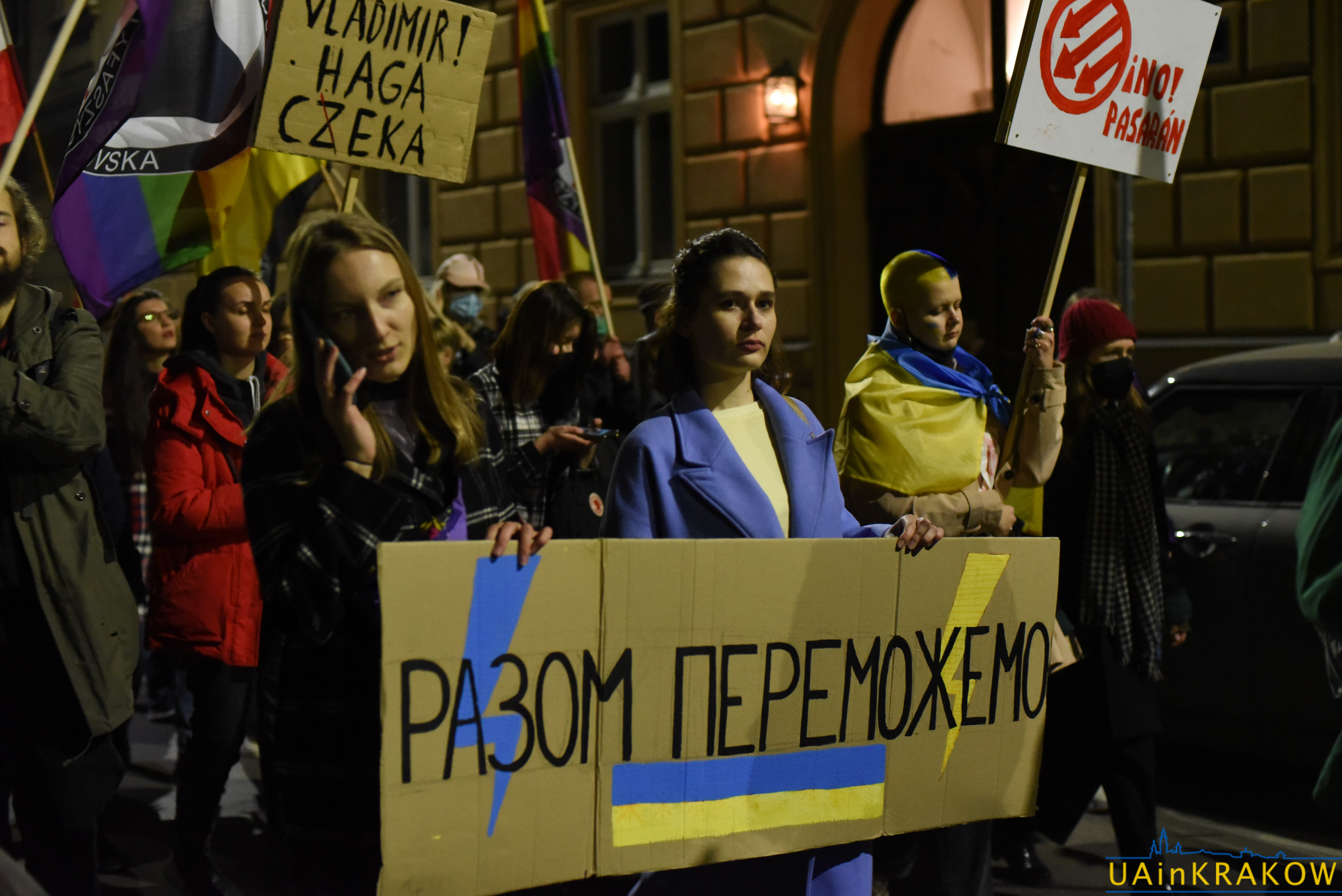 У Кракові пройшов марш проти війни в Україні [ФОТО] dsc 0290 1