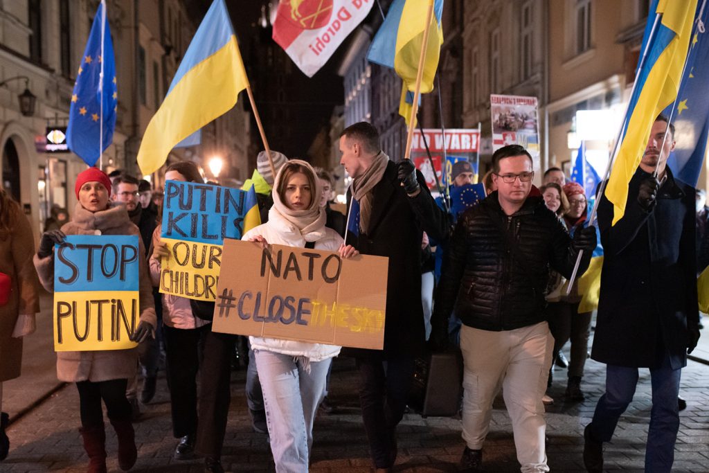 У Кракові знову пройшов марш на підтримку України [ФОТО] dsc 8462 copy 1024x683