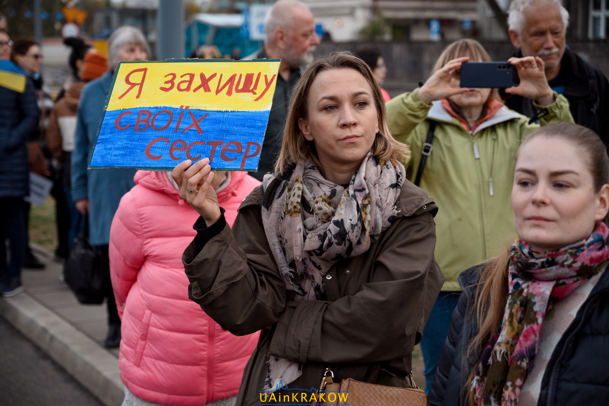 У Кракові відбувася марш солідарності з Україною  [ФОТО] 3 3