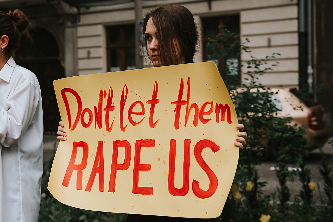 У Кракові пройшла акція проти зґвалтувань українок російськими окупантами [ФОТО] dsc 0511 copy