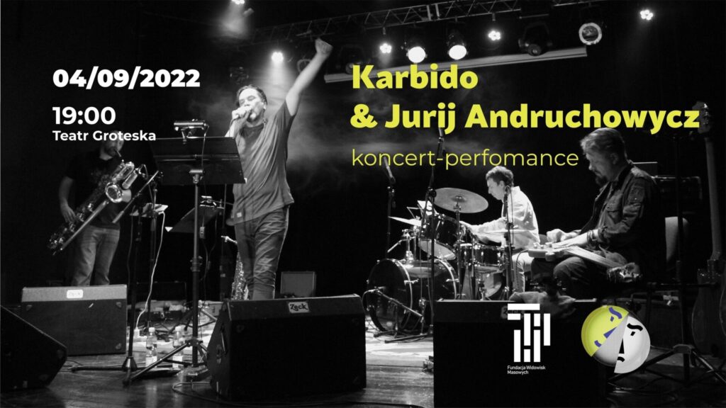 У Кракові відбудеться благодійний концерт Юрія Андруховича та Karbido  Karbido N UAinKrakow.pl