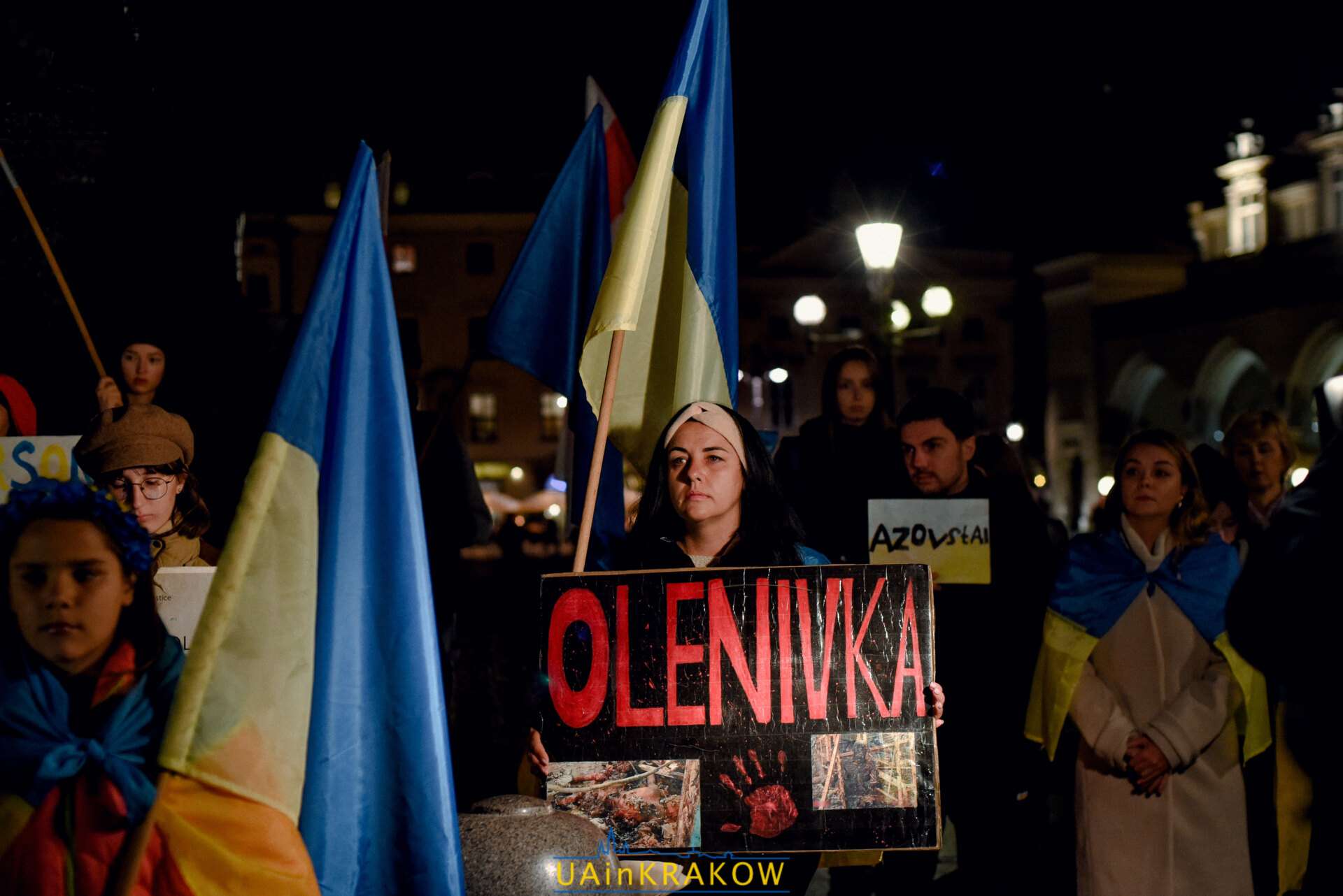 У Кракові відбувся мітинг за участі родичів українських військовополонених  Dsc UAinKrakow.pl