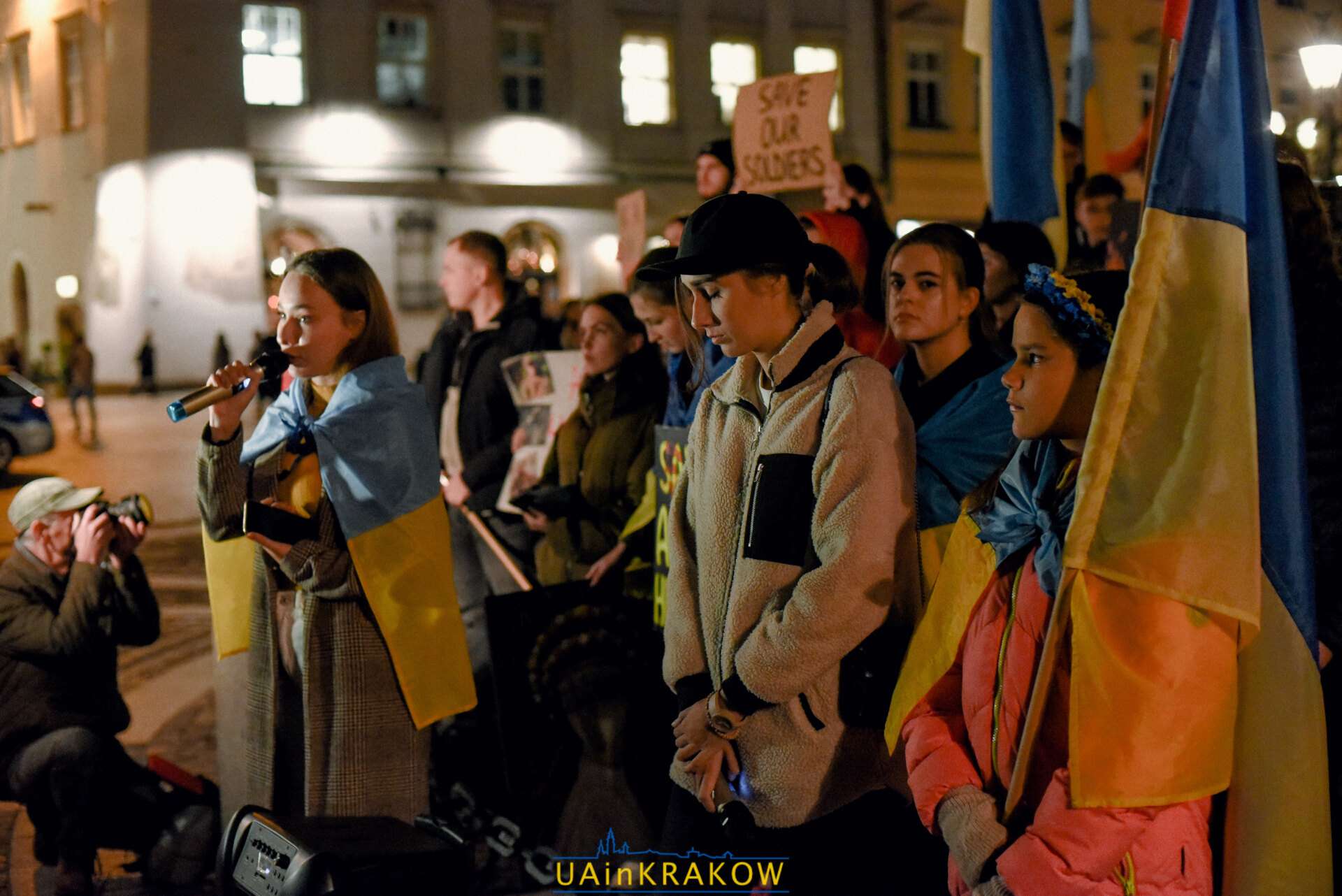 У Кракові відбувся мітинг за участі родичів українських військовополонених  Dsc UAinKrakow.pl