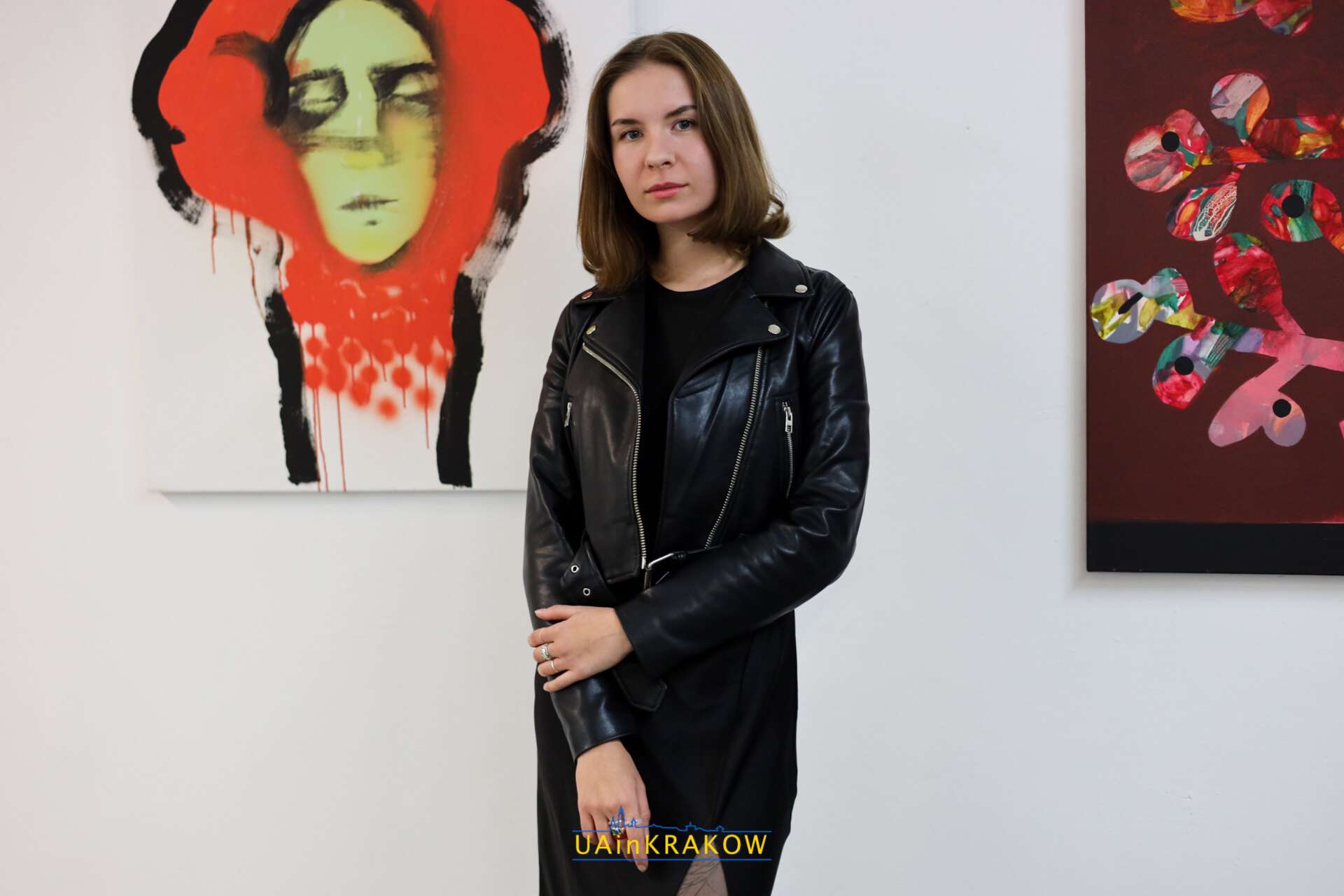 У Кракові відкрилася виставка з творами українських художників Kristina Zinchenko Na Foni Roboty UAinKrakow.pl
