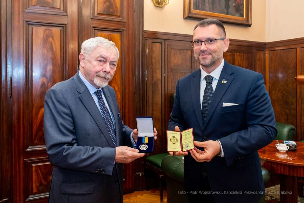 Генеральний консул України в Кракові подякував президенту міста за допомогу українцям  Unnamed File UAinKrakow.pl