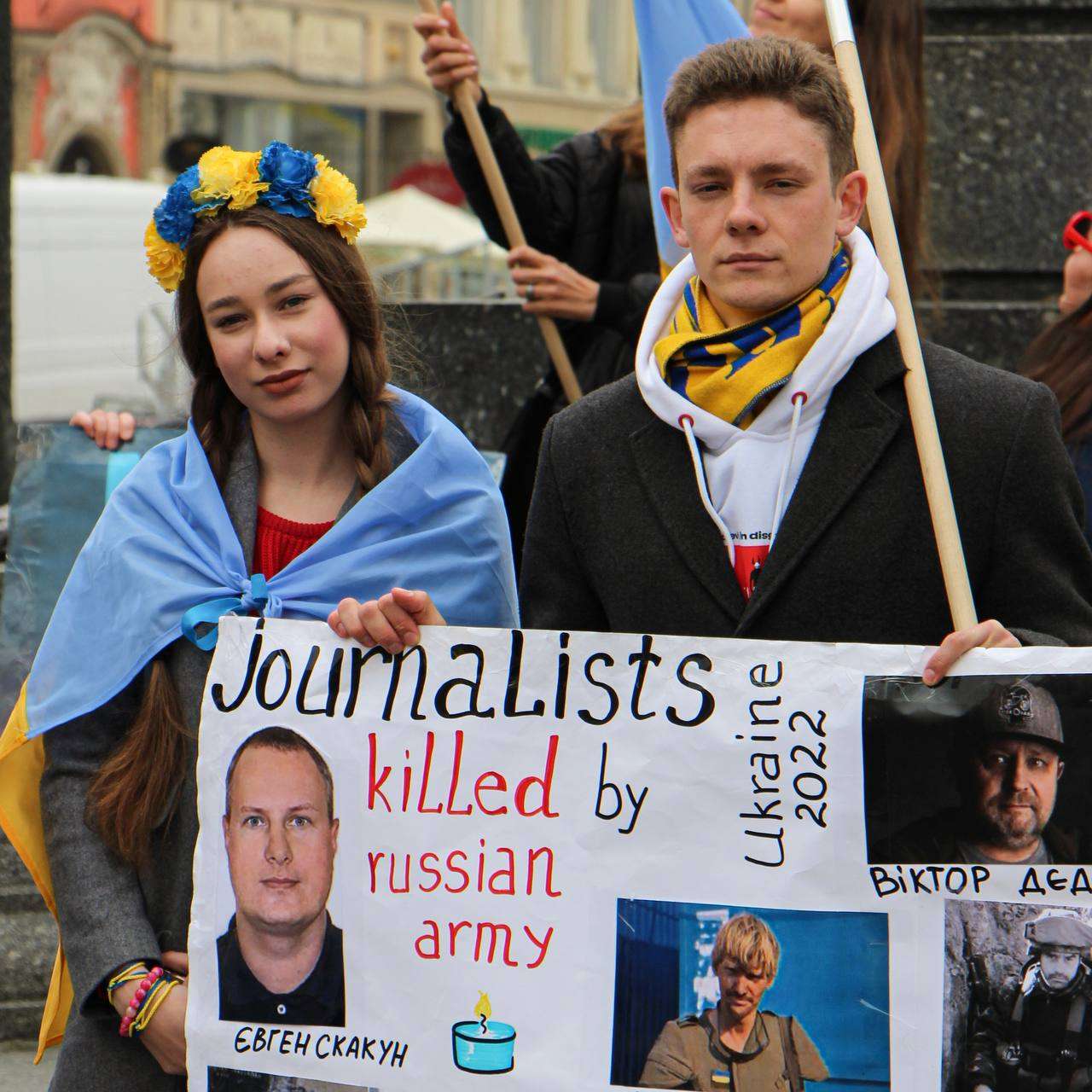 “Ми бачимо сенс в мітингах, але в іншому форматі”: співзасновниця “Sun for Ukraine” про припинення протестів на Площі Ринок Sun For Ukraine Pawel Kozlowski Pavel Kozlovski UAinKrakow.pl